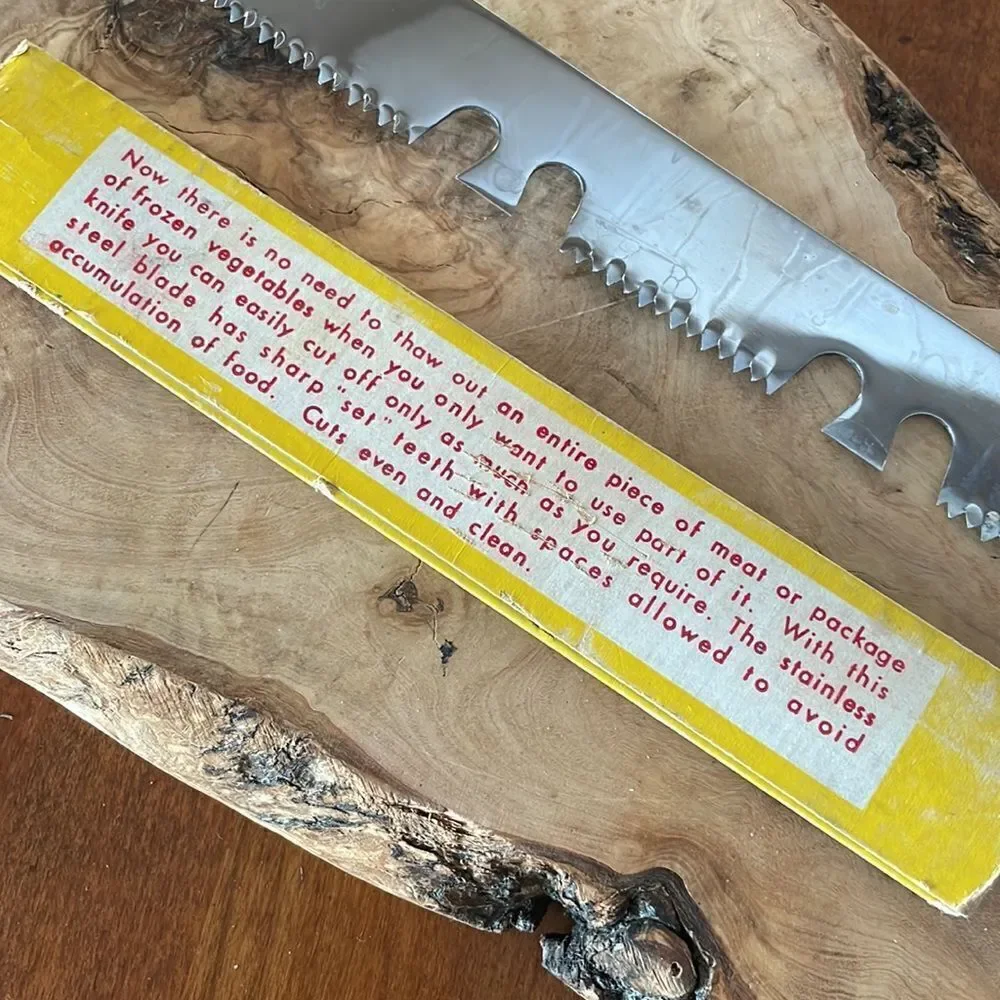 Vintage Frozen Food Knife